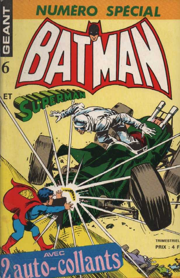 Scan de la Couverture Batman Superman Gant n 6